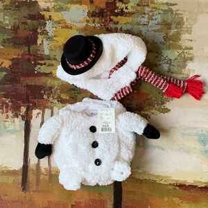 JINGLES & JOY - Dog Snowman Costume
